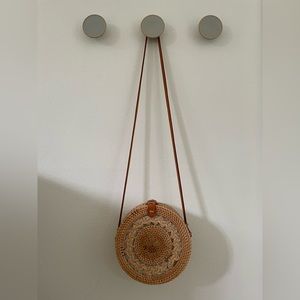 Anthropologie boho round purse
